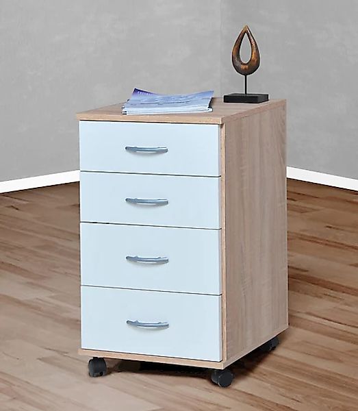VOGL Möbelfabrik Rollcontainer »1191-1«, (1 St.) günstig online kaufen