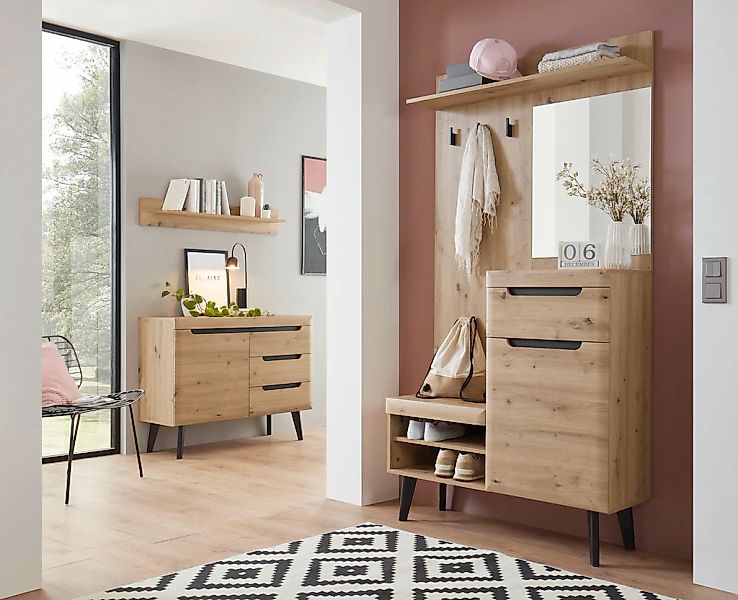 INOSIGN Garderoben-Set "Torge" Set, 3 Stk. tlg. günstig online kaufen