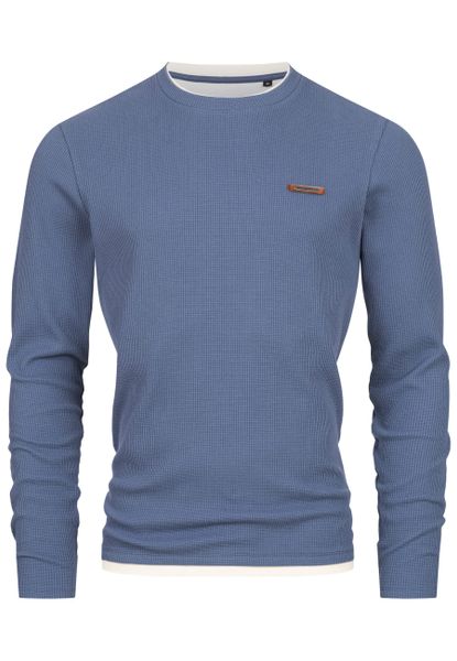 Indicode Langarmshirt INSigfinn Langarmshirt aus Baumwollmix günstig online kaufen