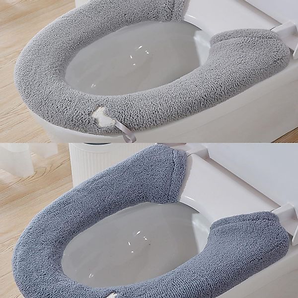 BYSURE Soft-Toilettensitzerhöhung, 2er-Pack universelle WC-Sitzbezüge mit günstig online kaufen