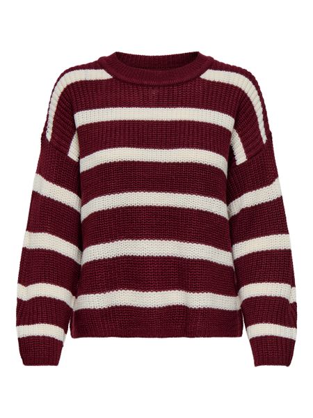 JDY Strickpullover JDYJUSTY L/S STRIPE PULLOVER günstig online kaufen