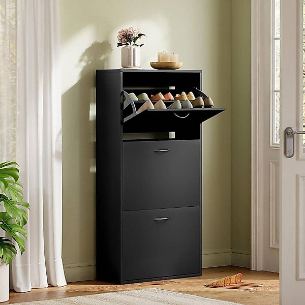 Woltu Schuhschrank (1-St) mit 3 Regale, günstig online kaufen