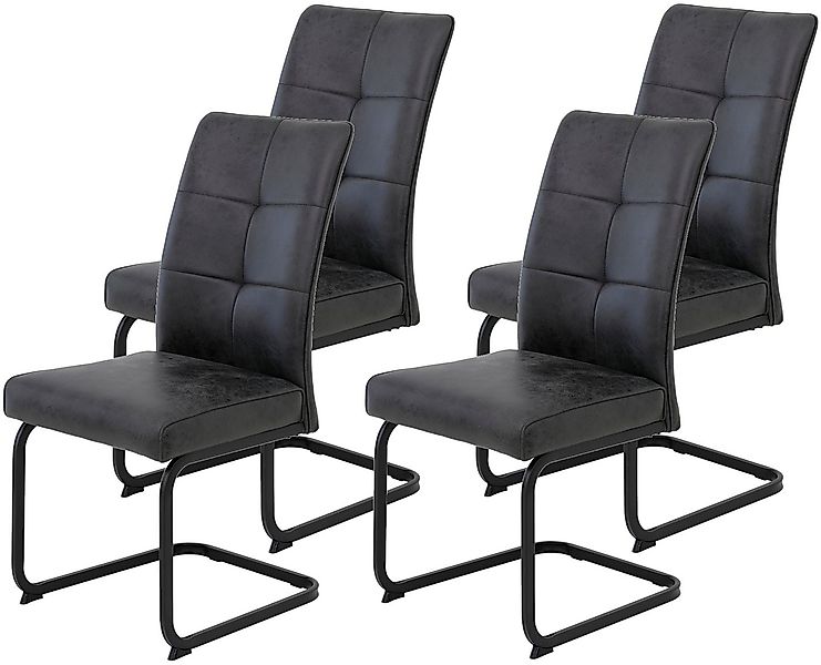 HELA Freischwinger Freischwinger TOLEDO mit Komfortsitz, gepolstert, Bezug günstig online kaufen