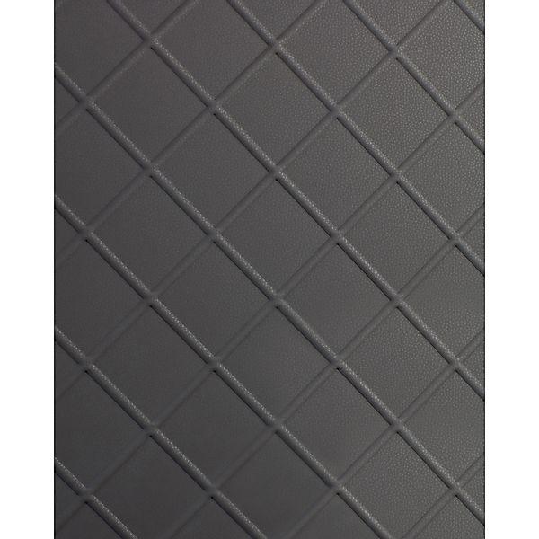 WALLFACE 19764-NA Antigrav CORD Charcoal Light Wandpaneel Leder Optik Grau günstig online kaufen