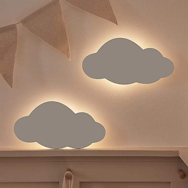 2er Set LED Wolke Nachtlicht wiederaufladbar mit Fernbedienung günstig online kaufen