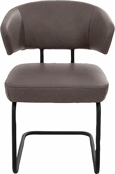 K+W Komfort & Wohnen Freischwinger "Mikkado Tube" () 1 Stk. Leder CLOUD abg günstig online kaufen