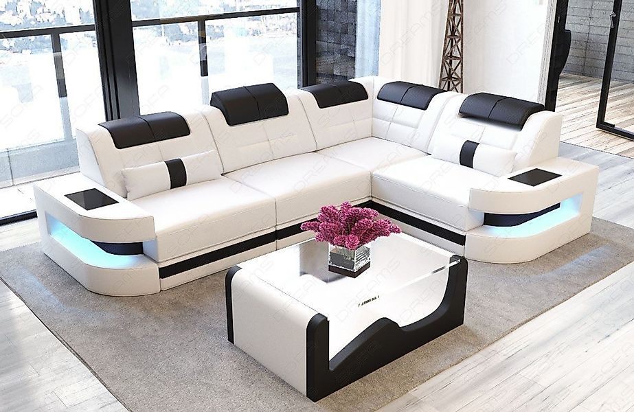 Sofa Dreams Ecksofa Ledersofa Como L günstig online kaufen