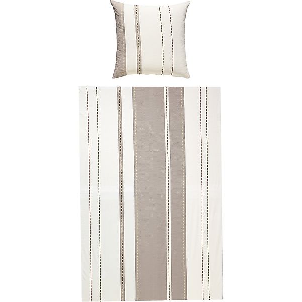 Janine Bettwäsche Bettwäsche, Seersucker, 2 teilig, günstig online kaufen