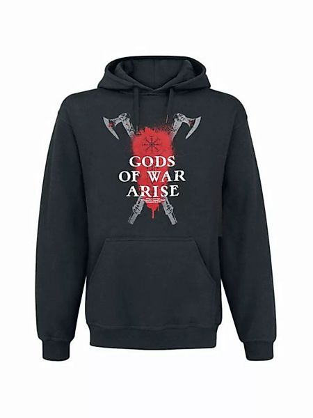 Vikings Gods Of War Arise Herren Kapuzensweatshirt schwarz günstig online kaufen