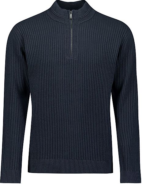No Excess Halfzip Pullover Rib Navy - Größe XXL günstig online kaufen