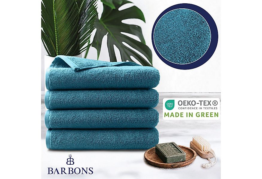 BARBONS Handtücher Set – 8-tlg Handtuch Set 50 x 100 cm für Badezimmer, Gäs günstig online kaufen