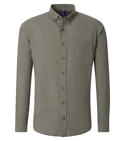 Redmond Langarmhemd uni Modern Fit günstig online kaufen