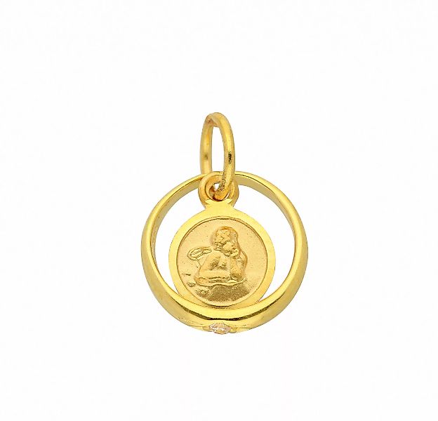 Adelia´s Kettenanhänger "Damen Goldschmuck", 585 Gold Goldschmuck für Damen günstig online kaufen