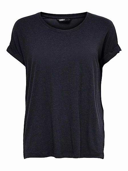 Only Damen O-Neck Top T-Shirt MOSTER 2er Pack Basic Kurzarm Rundhals Shirt günstig online kaufen