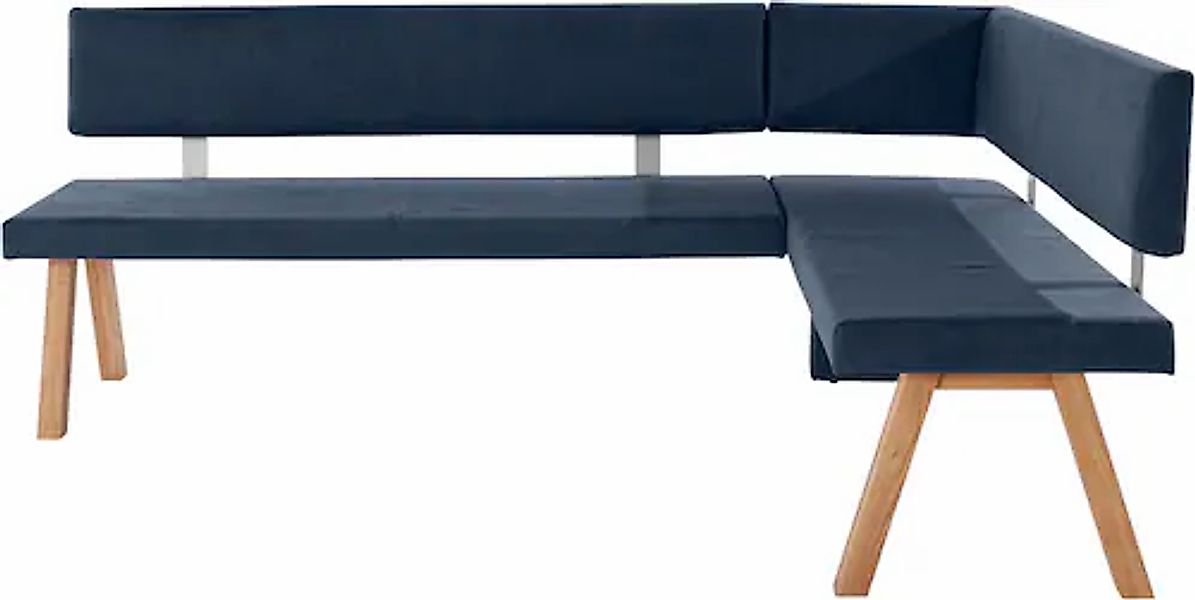 OTTO home Eckbank "Rio" Massivholz in Eiche geölt, Esszimmerbank bequem gep günstig online kaufen