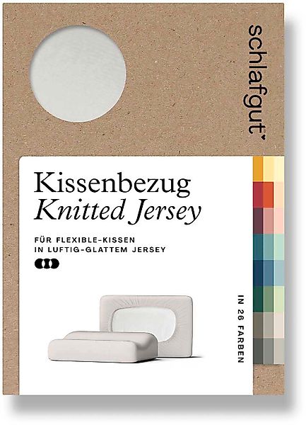 Schlafgut Kissenbezug »Pure flexibler Kissenbezug für Nackenstützkissen«, ( günstig online kaufen