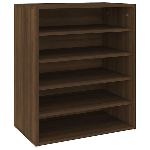 vidaXL Schuhregal Schuhschrank Braun Eichen-Optik 60x35x70 günstig online kaufen