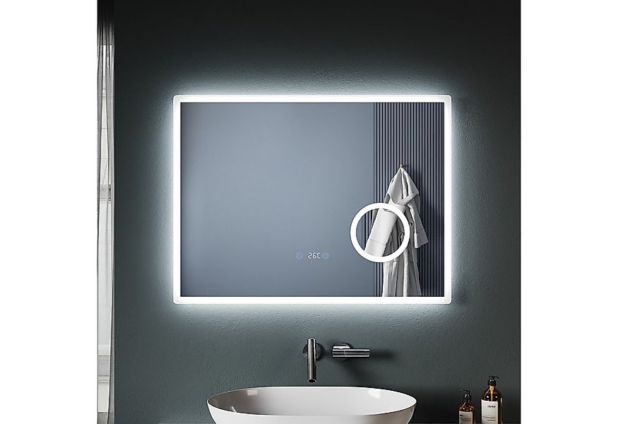 SONNI Badspiegel Badezimmerspiegel LED Spiegel Wandspiegel mit Touch-Schalt günstig online kaufen