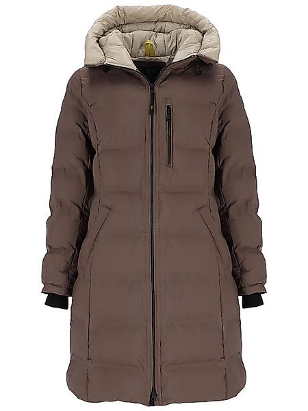 BLUE FLAME Steppmantel Damen Steppjacke Lang günstig online kaufen