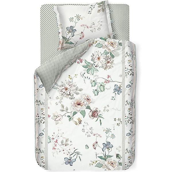 PiP Studio Bettwäsche Tokyo Bouquet Weiß, günstig online kaufen