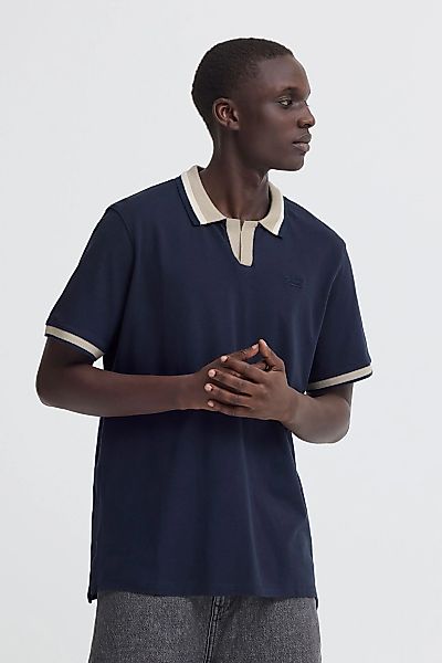 Blend Poloshirt "BHEvo" Kurzärmliges Poloshirt mit kontrastfarbener Kante günstig online kaufen