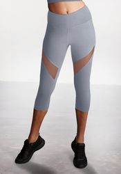 LASCANA ACTIVE Caprileggings mit kleiner Raffung, günstig online kaufen