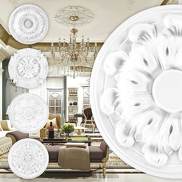 Grand Decor Wanddekoobjekt R115 (Stuckrosette aus günstig online kaufen