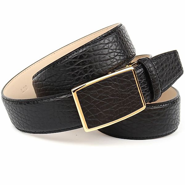 Anthoni Crown Ledergürtel Automatik Schließe günstig online kaufen