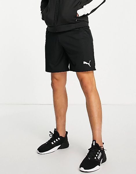 Puma – Football Rise – Shorts in Schwarz günstig online kaufen