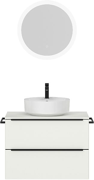 nobilia Badmöbel-Set "Alvene" vormontiert, mit Soft-Close, 2 Stk. tlg. günstig online kaufen