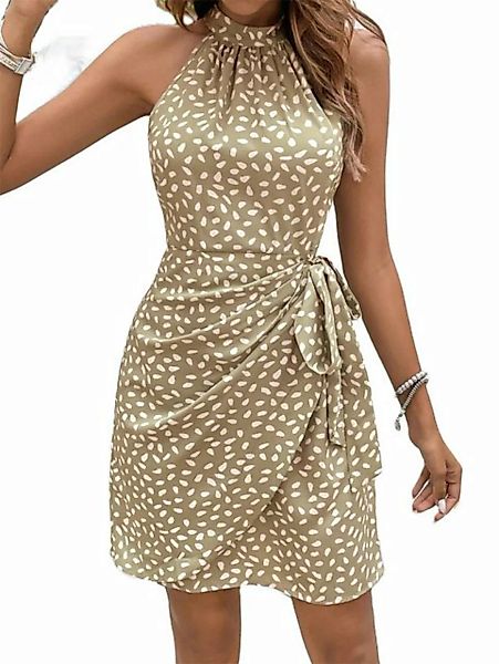 AFAZ New Trading UG Sommerkleid Kurzes, plissiertes Kleid mit Blumenmuster günstig online kaufen