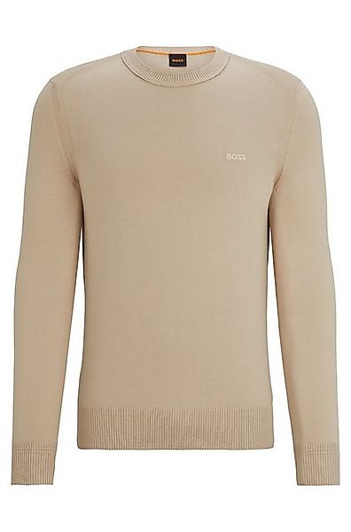 BOSS ORANGE Sweatshirt Regular-Fit Sweatshirt mit Logo-Stickerei günstig online kaufen