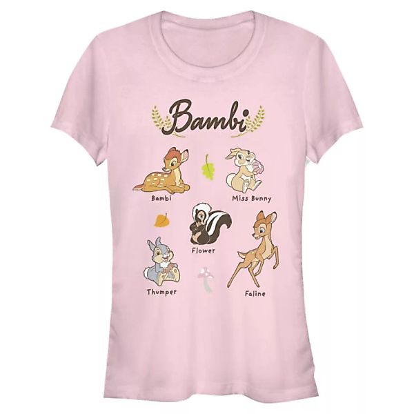 Disney Classics - Bambi - Gruppe Textbook - Frauen T-Shirt günstig online kaufen