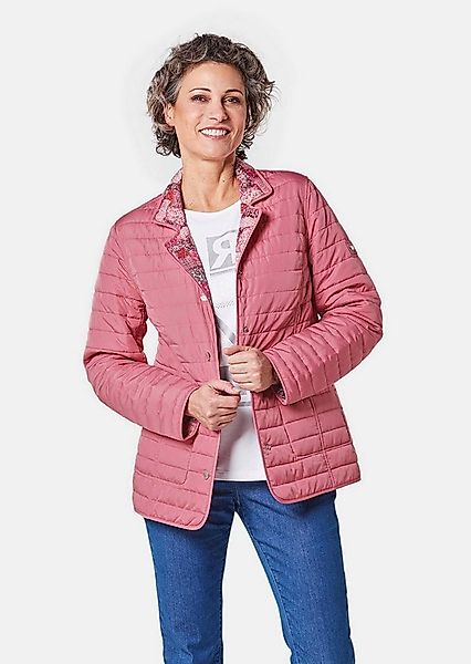 GOLDNER Steppjacke Kurzgröße: Leichte Druck-Steppjacke zum wenden günstig online kaufen