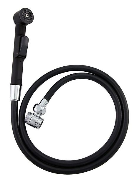 Tuganna Duschbrause Waschbeckenbrause Schwarz, Bidet Brause-Set, Brauseschl günstig online kaufen