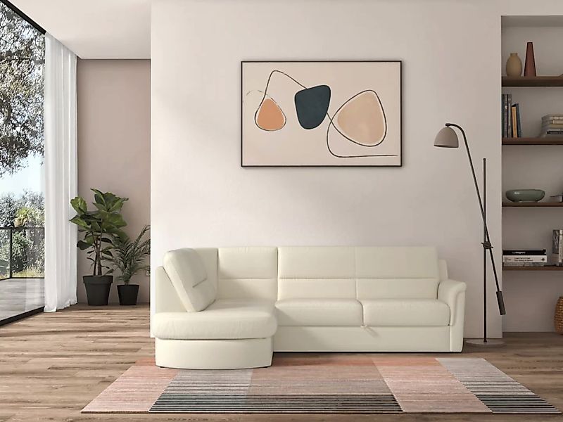 sit&more Ecksofa »Panini L-Form«, wahlweise mit Vorziehsitz und Bettkasten günstig online kaufen