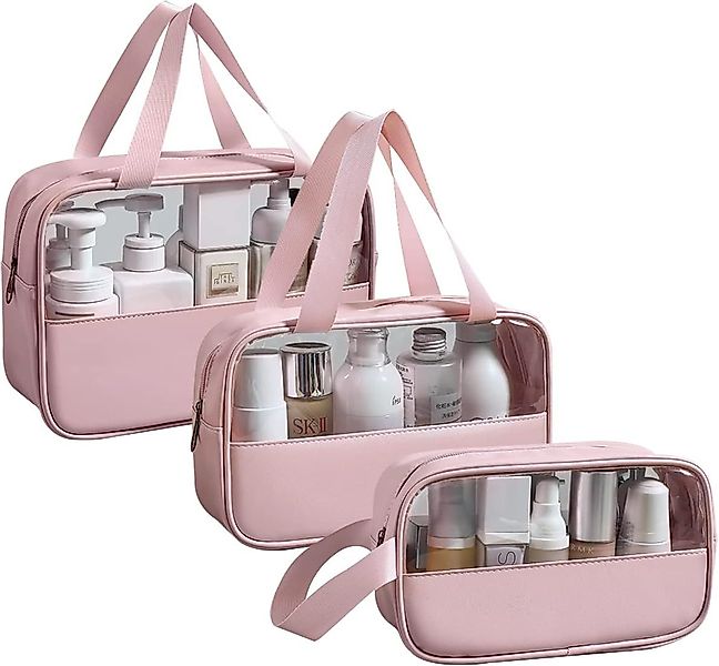Coonoor Kosmetiktasche 3 Stück Wasserdicht PVC günstig online kaufen