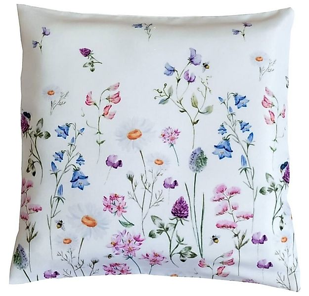 matches21 HOME & HOBBY Kissenbezüge Kissen-Bezug Wiesen-Blumen Frühling Som günstig online kaufen