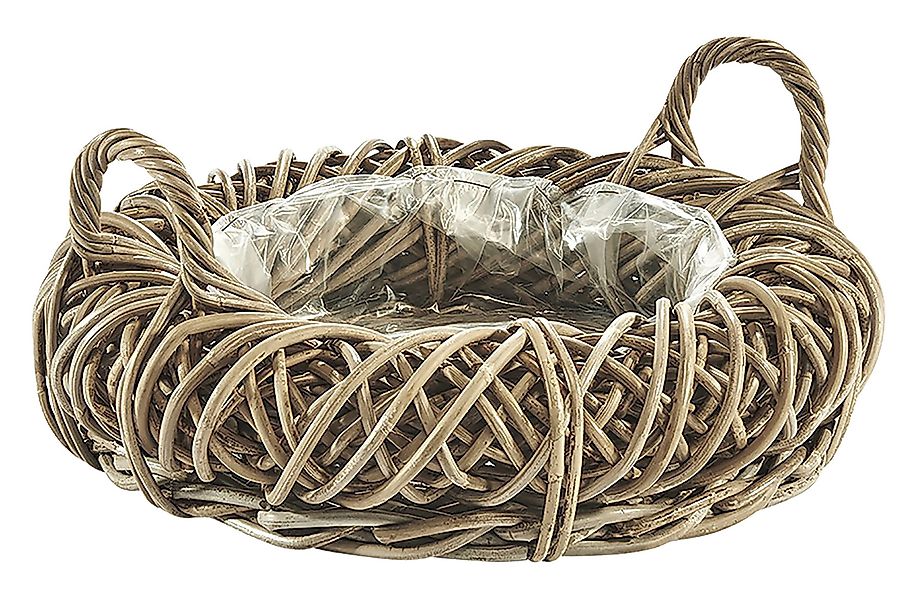 Kobolo Pflanzkübel Pflanzschale aus Rattan in günstig online kaufen