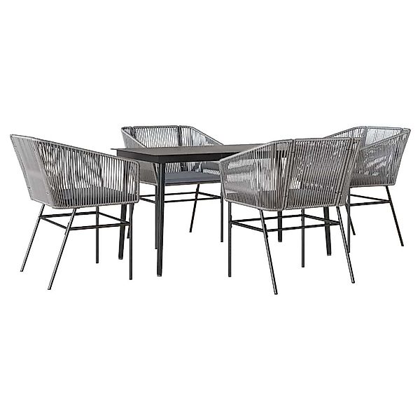 vidaXL Garten-Essgruppe 5-tlg. Garten-Essgruppe mit Kissen günstig online kaufen