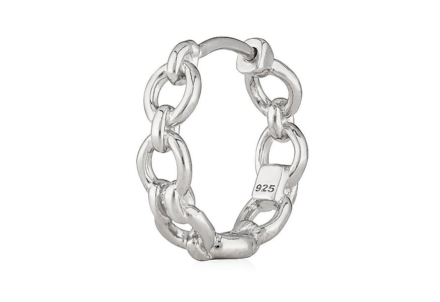 NKlaus Klappcreolen Einzel 925 Silber 20mm Klapp Ohrring Ohrschmuck günstig online kaufen