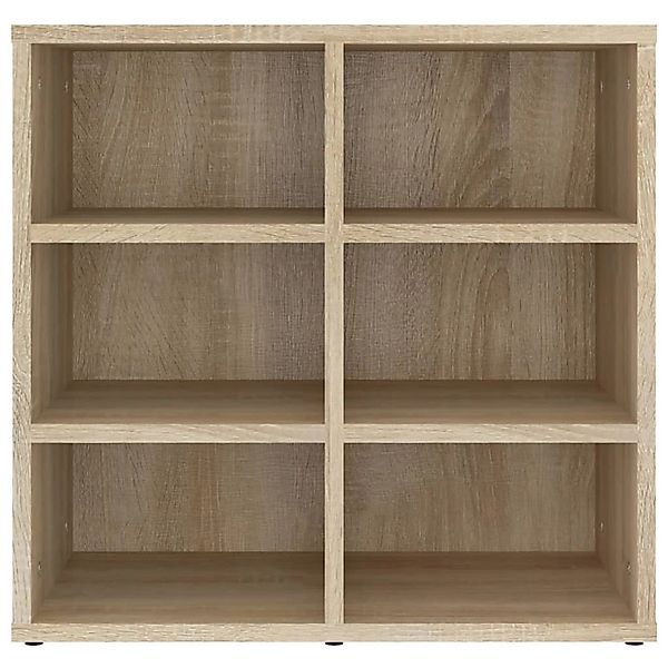 vidaXL Schuhregal Sonoma-Eiche 52,5x30x50 cm günstig online kaufen