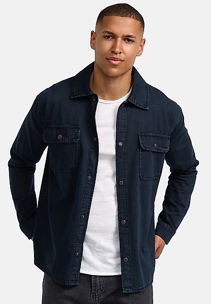 Indicode Langarmhemd Herren INCooplon Herrenhemd Langarm günstig online kaufen