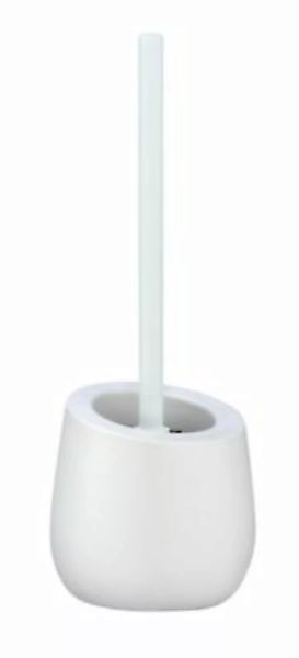 WENKO WC-Garnitur Badi Weiß Keramik, WC-Bürstenhalter weiß günstig online kaufen