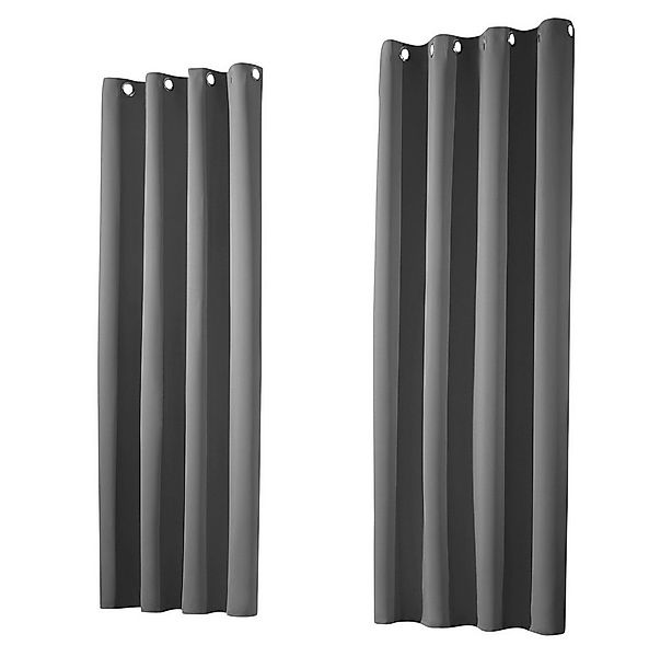 heimtexland Verdunkelungsvorhang Thermo- Verdunkelungsgardine Vorhang Ösens günstig online kaufen