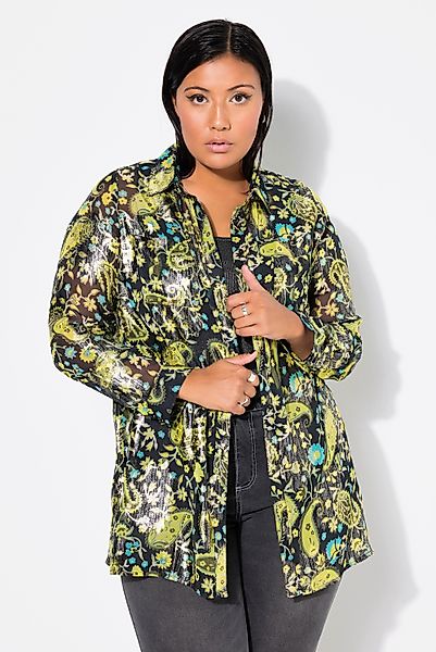 Studio Untold Longbluse Hemdbluse Boxy Shape günstig online kaufen