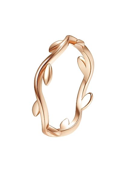 Hey Happiness Fingerring Blatt Wickelring, 18K günstig online kaufen