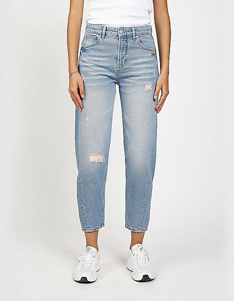 GANG 5-Pocket-Jeans 94BLAKE mit eingesetztem Seitenstreifen, cropped günstig online kaufen