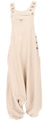 Guru-Shop Relaxhose Bequeme Boho Latzhose, natürlicher günstig online kaufen