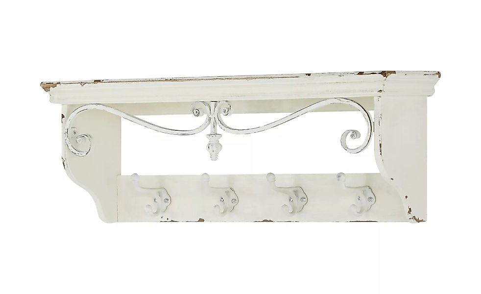 Wandregal  Piacco - weiß - 65 cm - 24 cm - 17,5 cm - Sconto günstig online kaufen